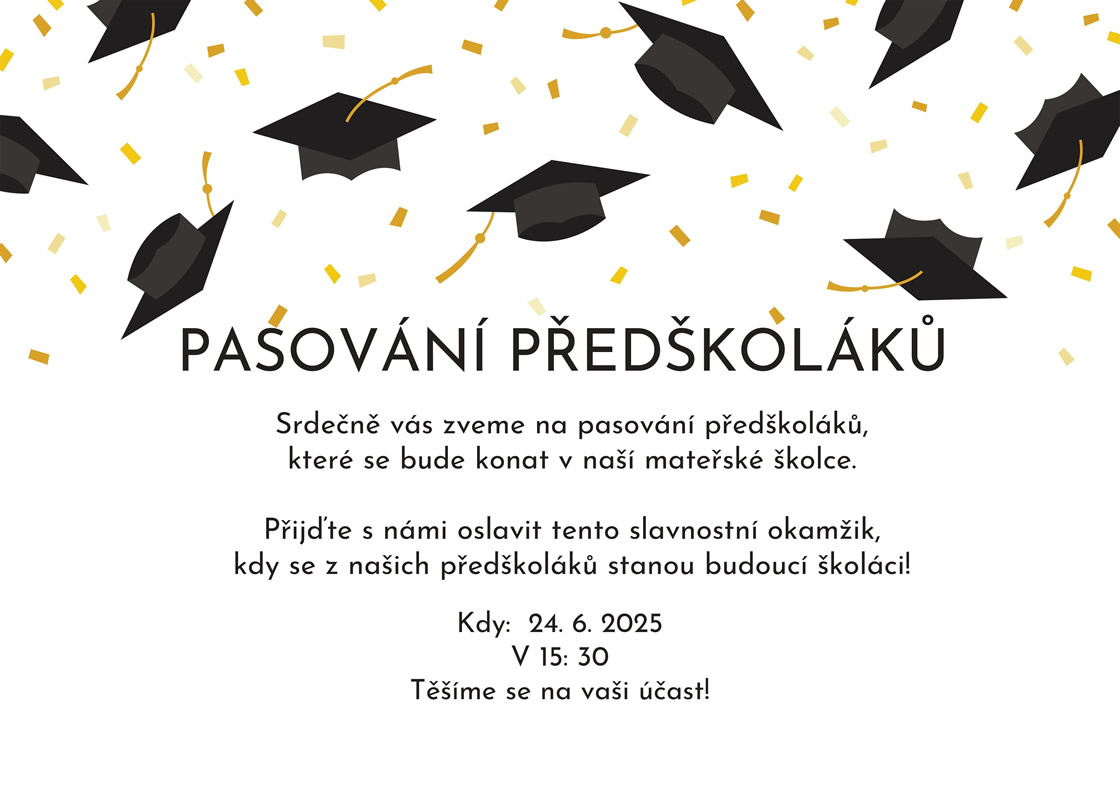 PASOVÁNÍ PŘEDŠKOLÁKŮ